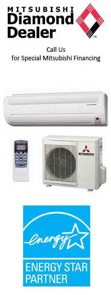 Mitsubishi heating best sale and air conditioning